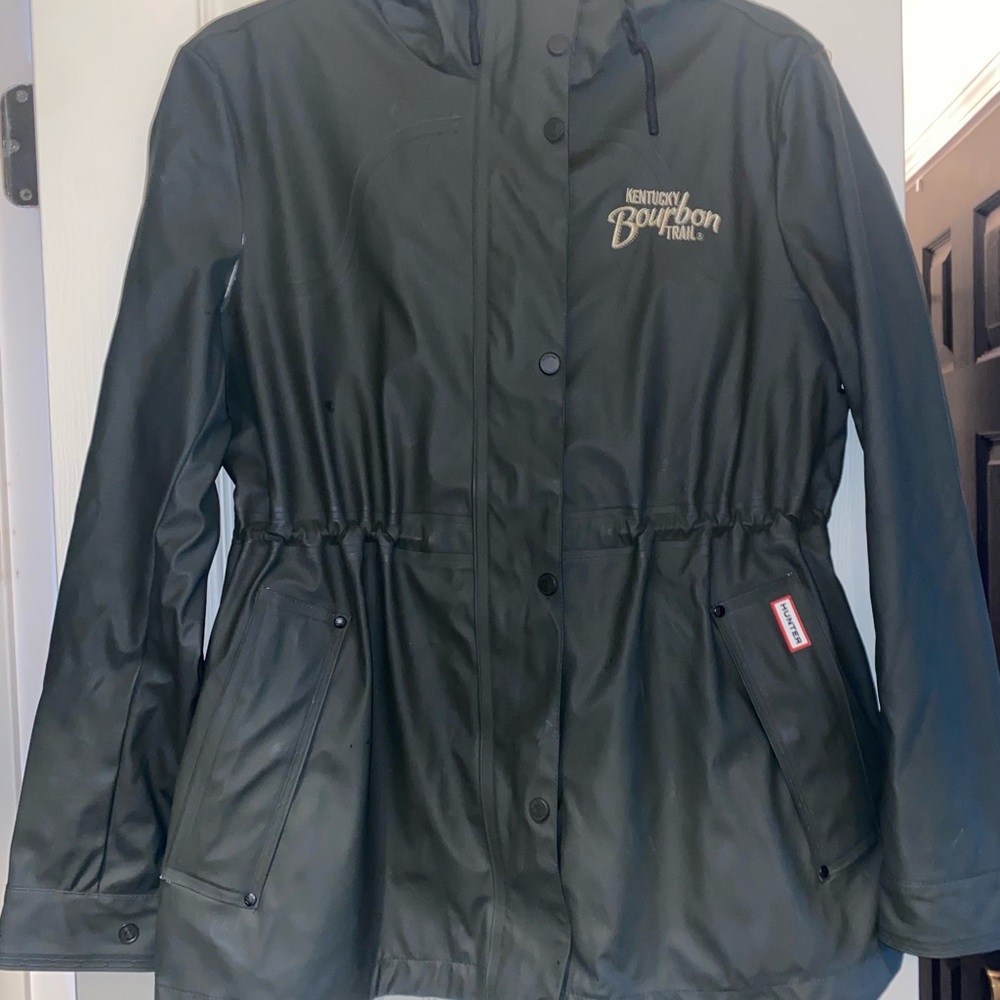 Hunter Dark Green Utility Jacket for Women size small